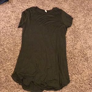 Fitted hunter green dress